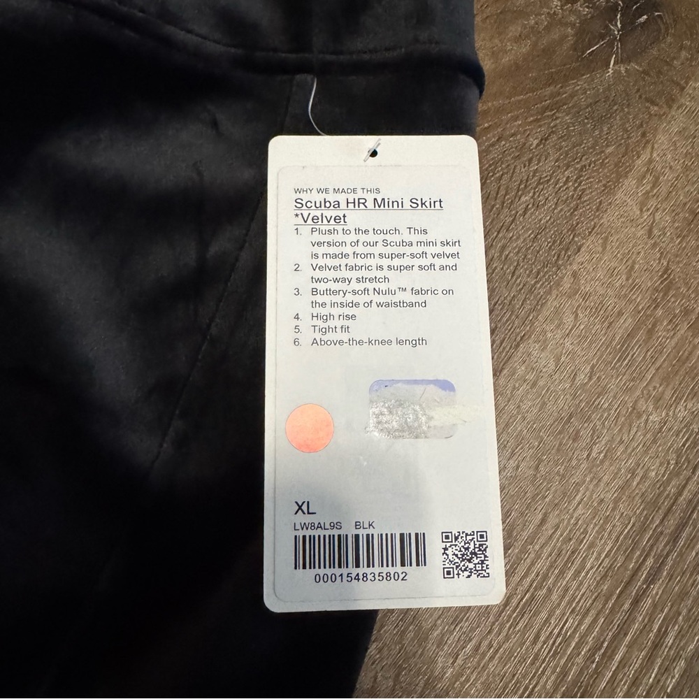 Lululemon Scuba High-Rise Mini Skirt *Velvet - Picture 6 of 8